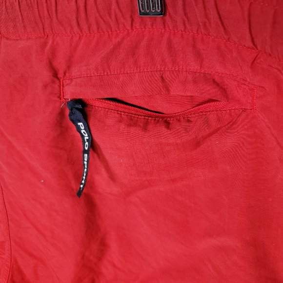 Vtg Polo Sport Ralph Lauren Nylon Swim Trunks - Picture 4 of 10